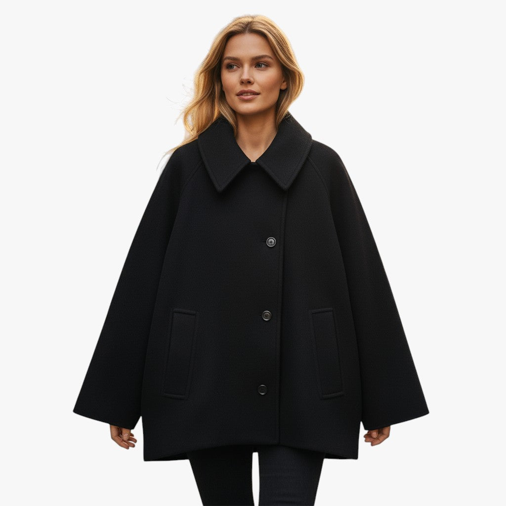 Evelisse - Oversize Dame Vinterfrakke