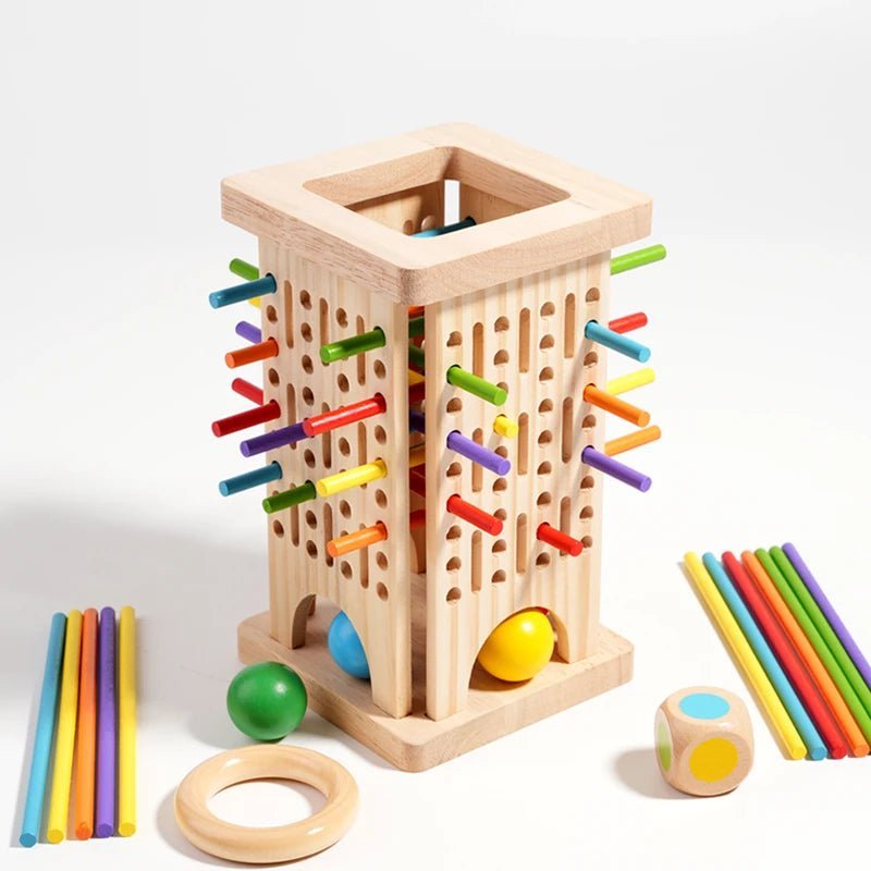 NumiWood - Montessori Tællestavssæt i Træ