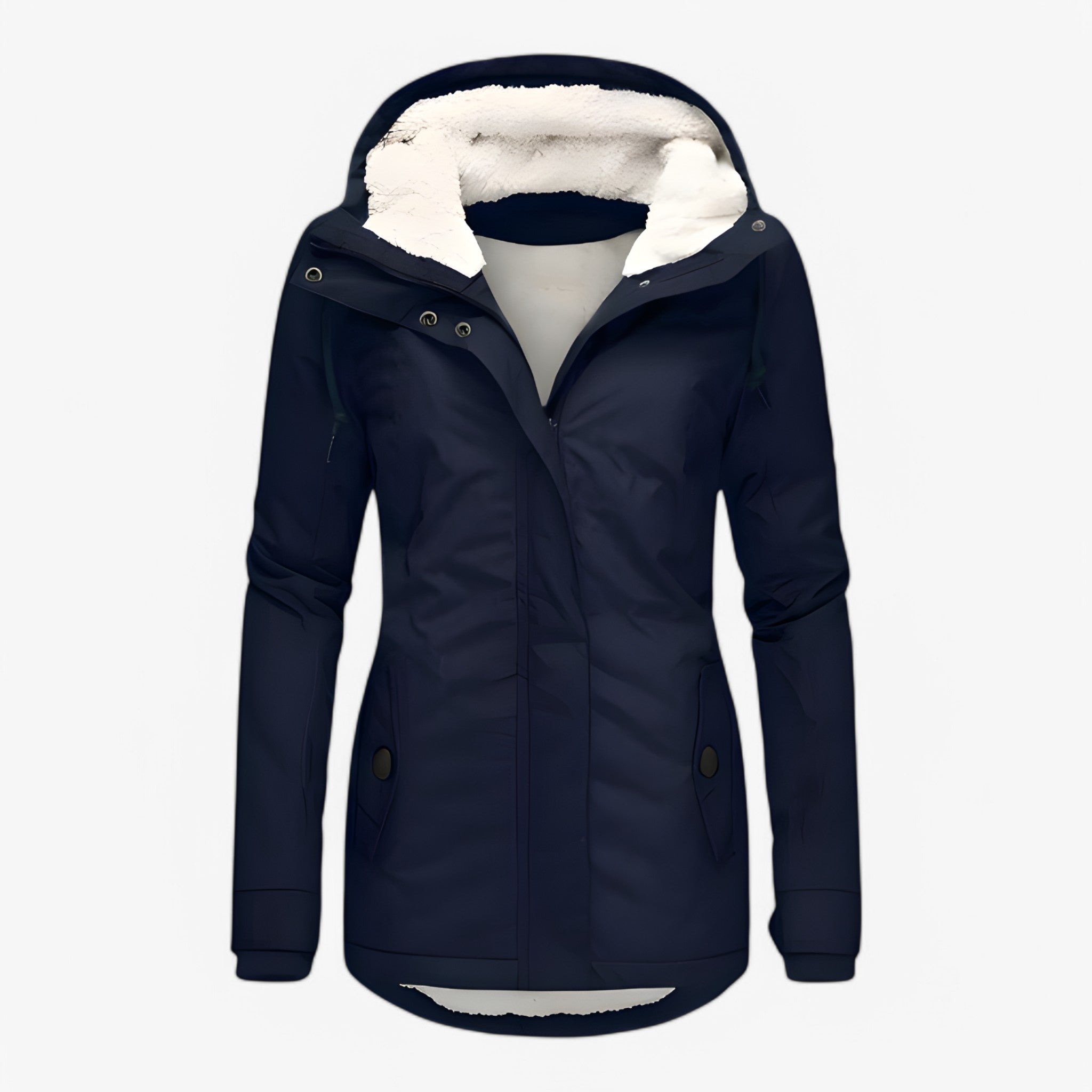 Nordelle - Elegant Lang Dame Vinterfrakke