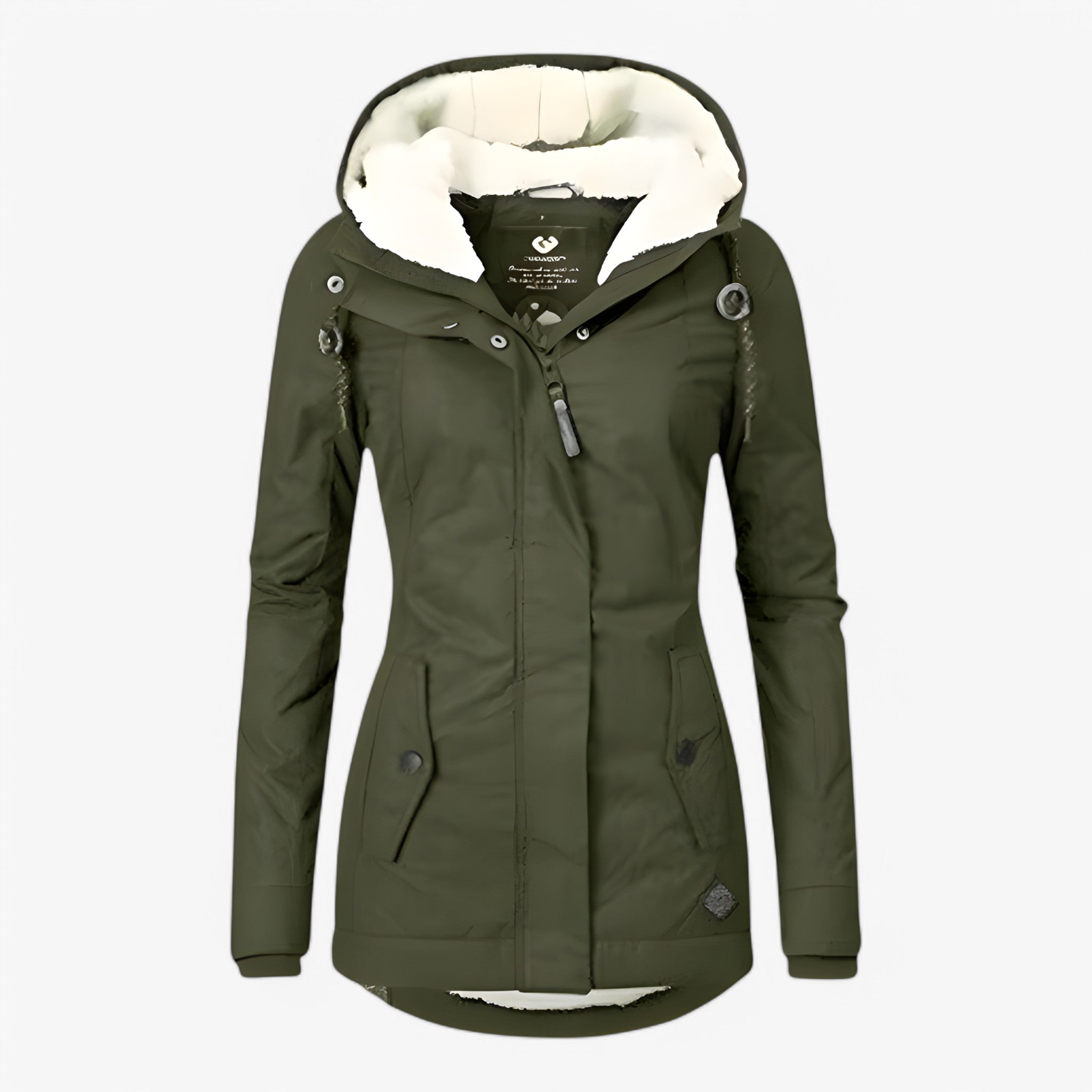 Nordelle - Elegant Lang Dame Vinterfrakke