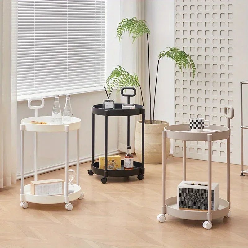 MoveNest - 2-etagers Sidebord med Hjul