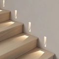 LED Trappelys - Bevægelsessensor og Rustfrit Stål 10 × 20 cm (sensor)