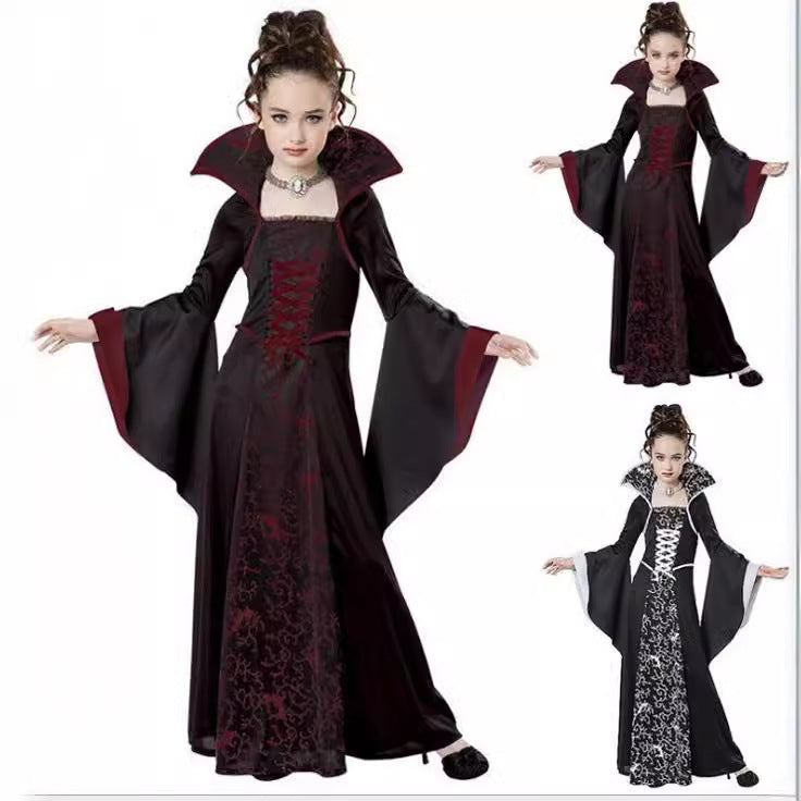 Vampirella – Halloween Vampyrkostume til Piger