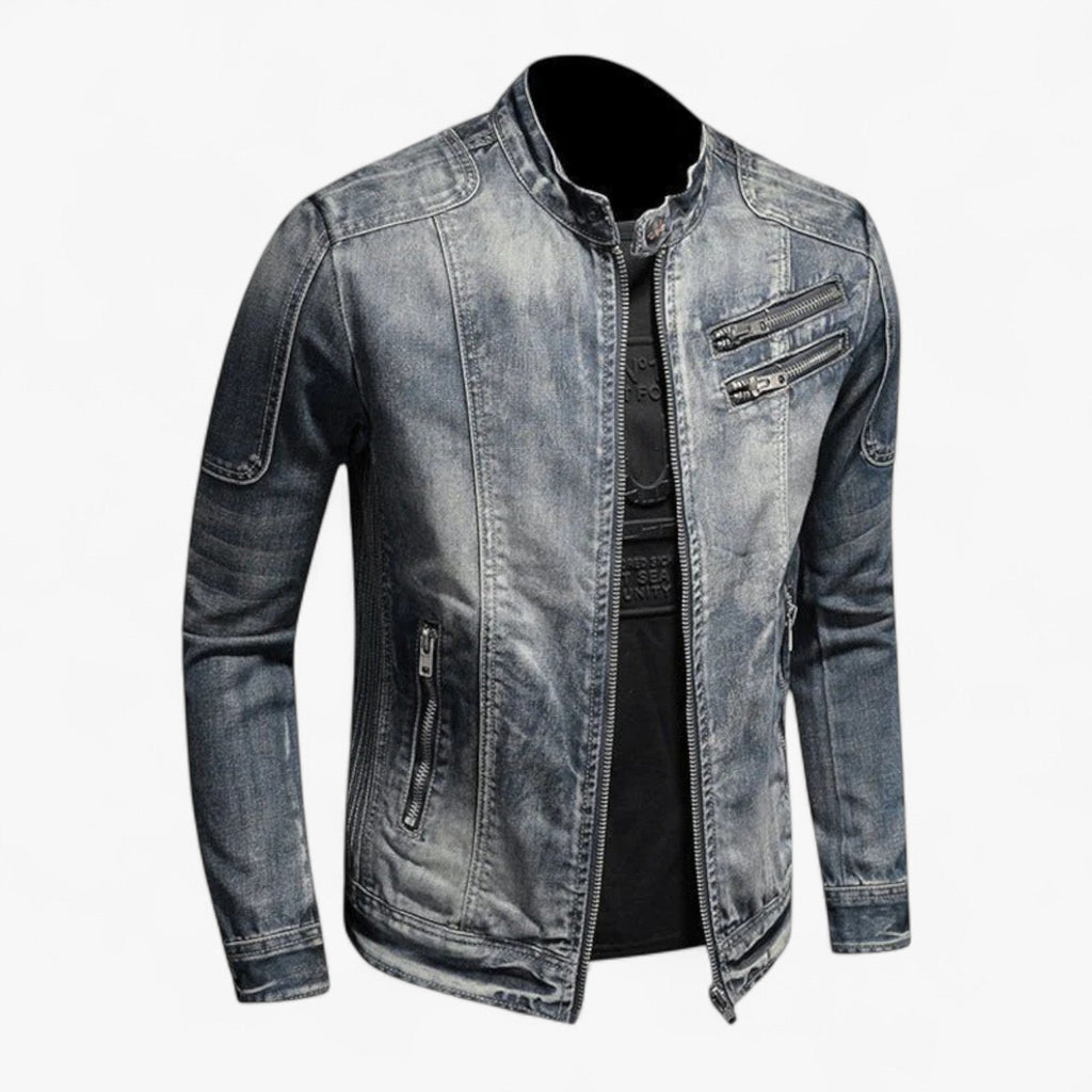 Ashford – Klassisk Herre Vintage Denimjakke