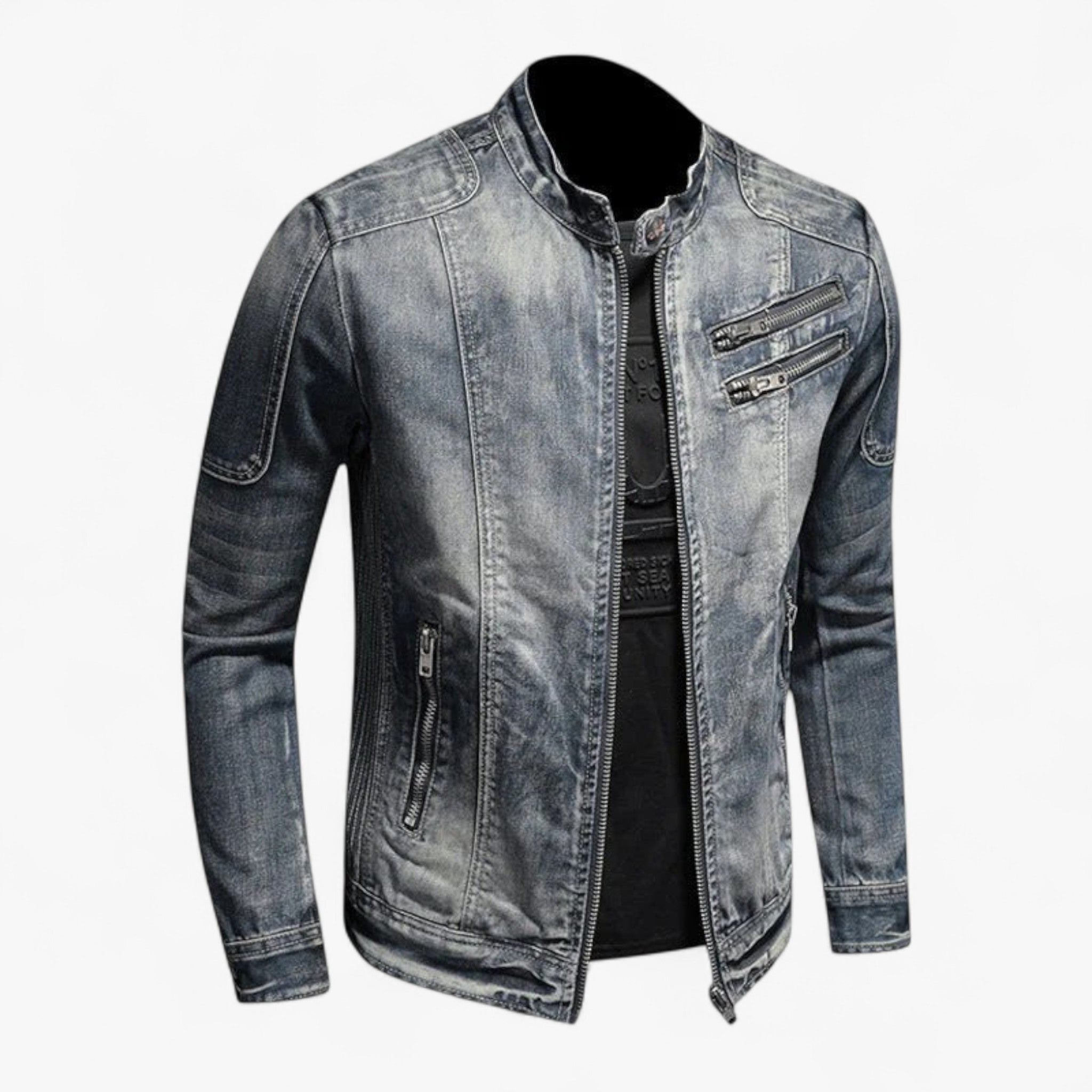Ashford – Klassisk Herre Vintage Denimjakke