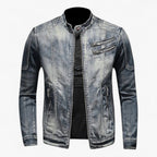Ashford – Klassisk Herre Vintage Denimjakke Blå