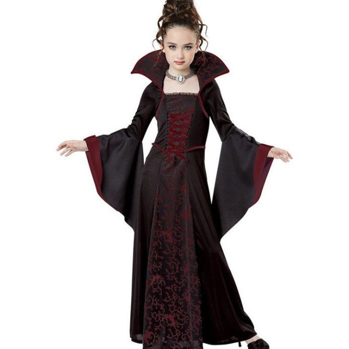 Vampirella – Halloween Vampyrkostume til Piger