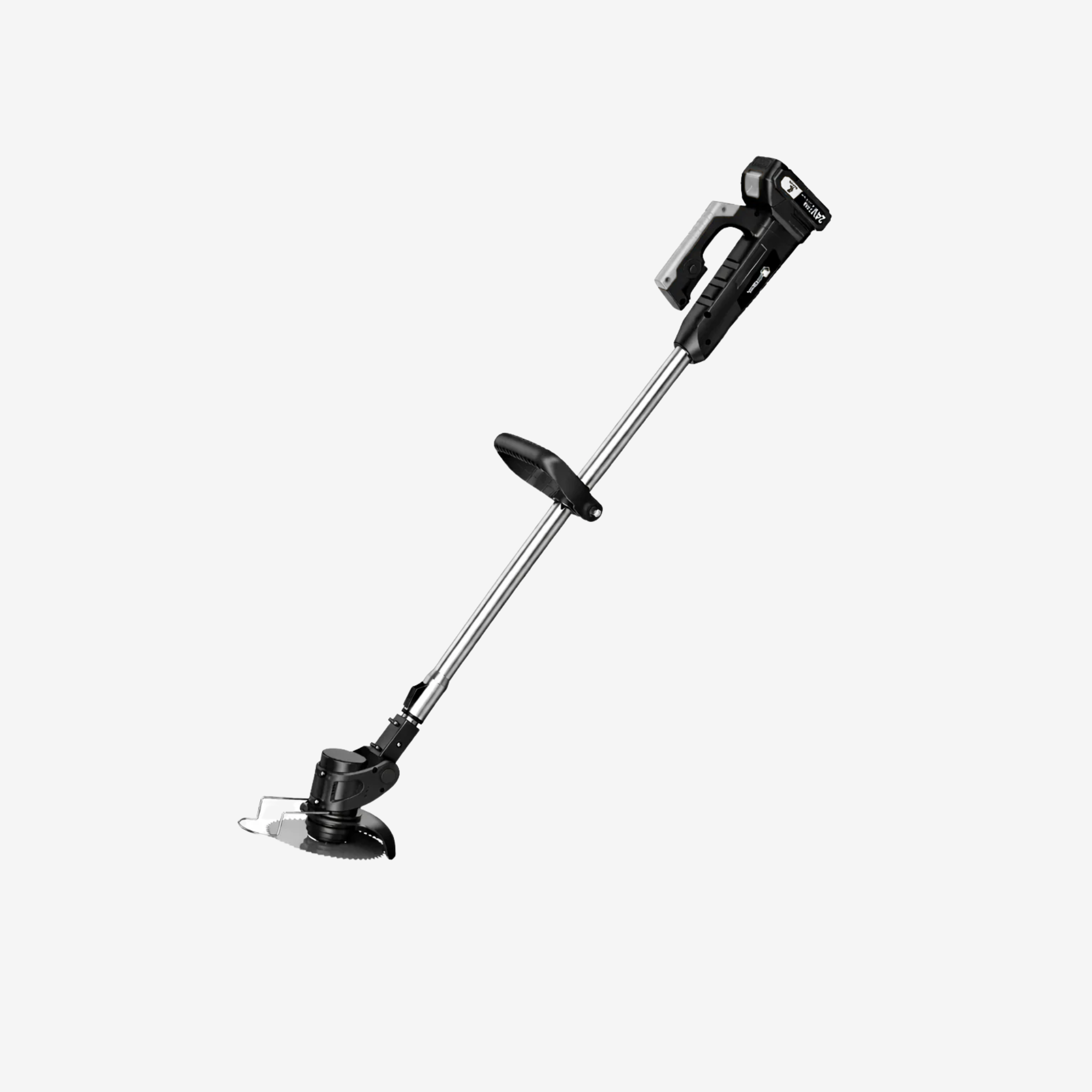 3-in-1 Grastrimmer en Bosmaaier - Draadloos, Veelzijdig en Voorzien van Verwisselbare Koppen