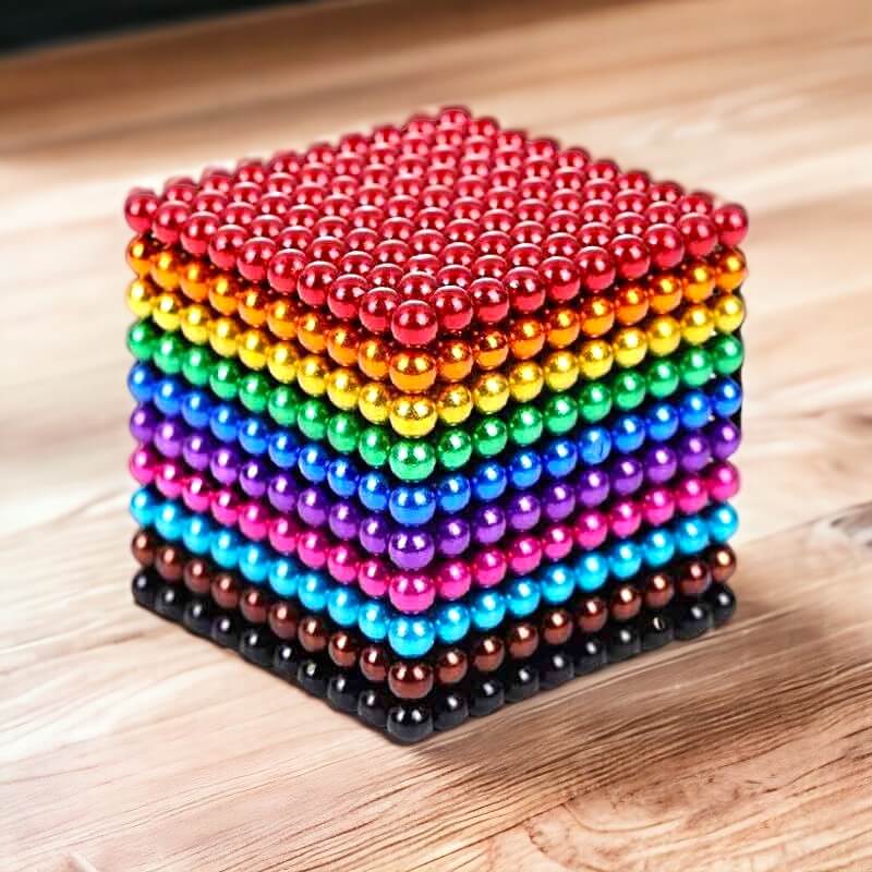 RainbowSphere Magnetkugler – Farverig Kreativ Leg