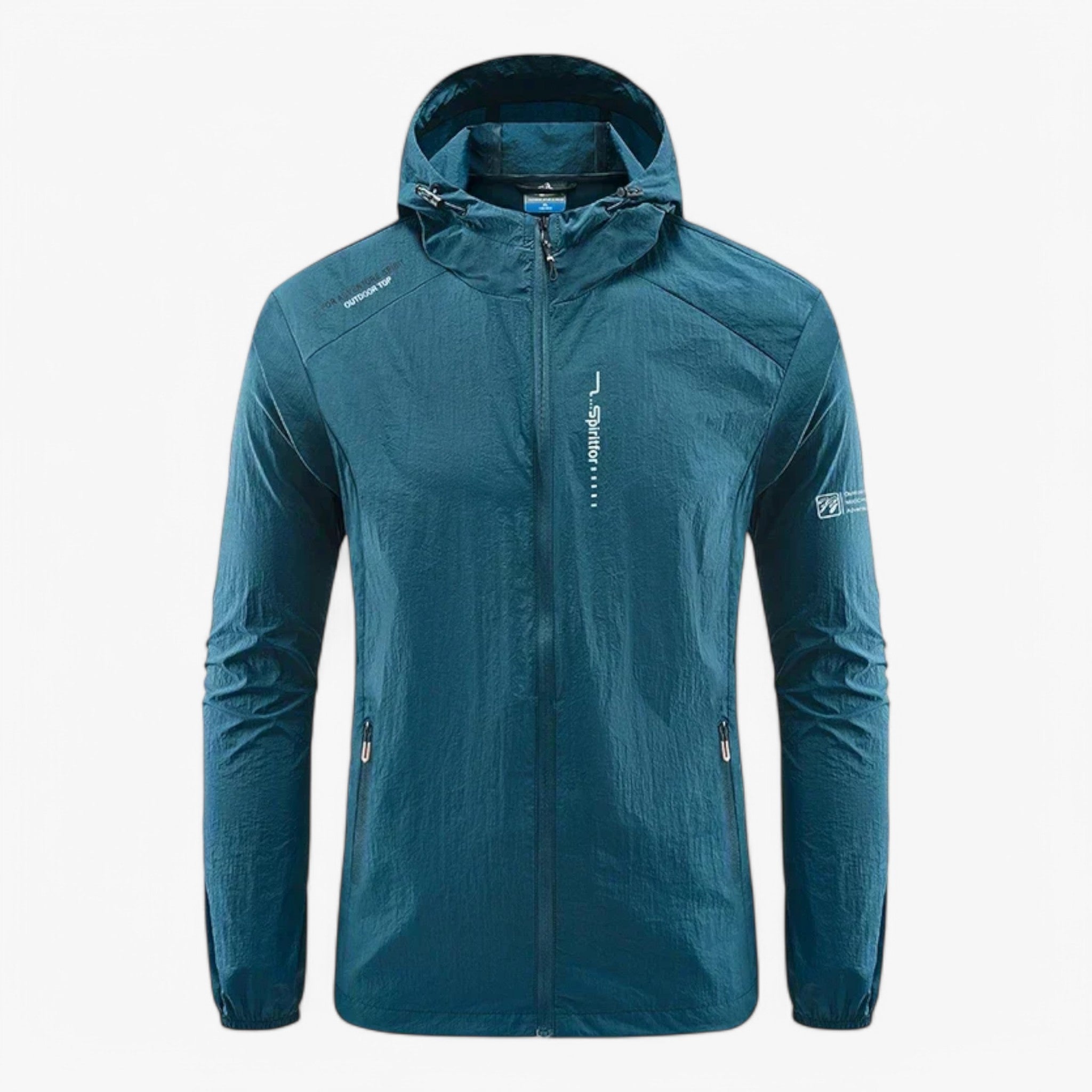 NordTrail - Komfortabel Outdoorjakke til Herre Mørkeblå