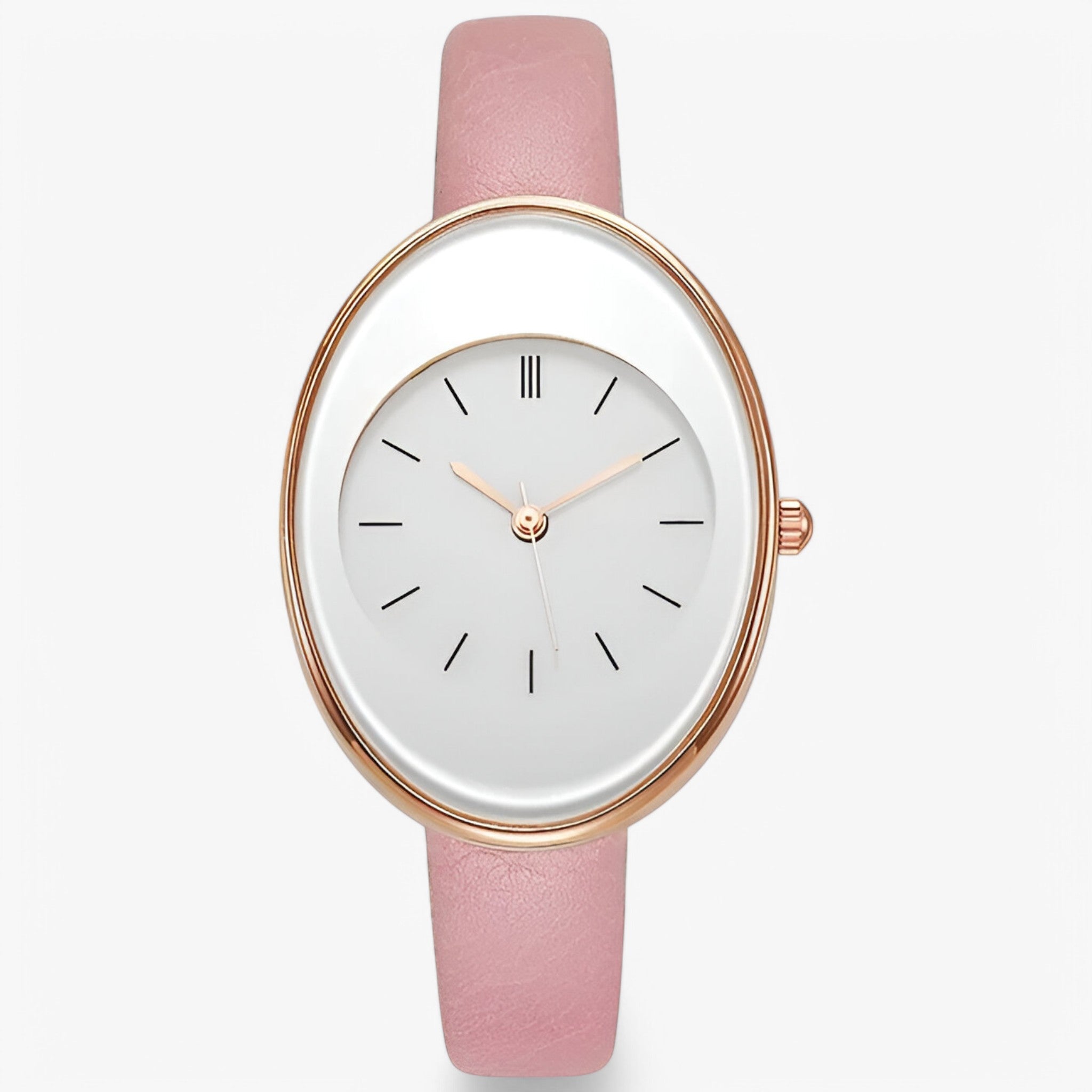 Elaria - Minimalistisk Dameur med Analog Quartz Urværk