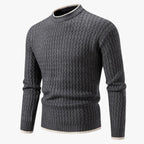 Velmoro - Slim Fit Herre Striktrøje