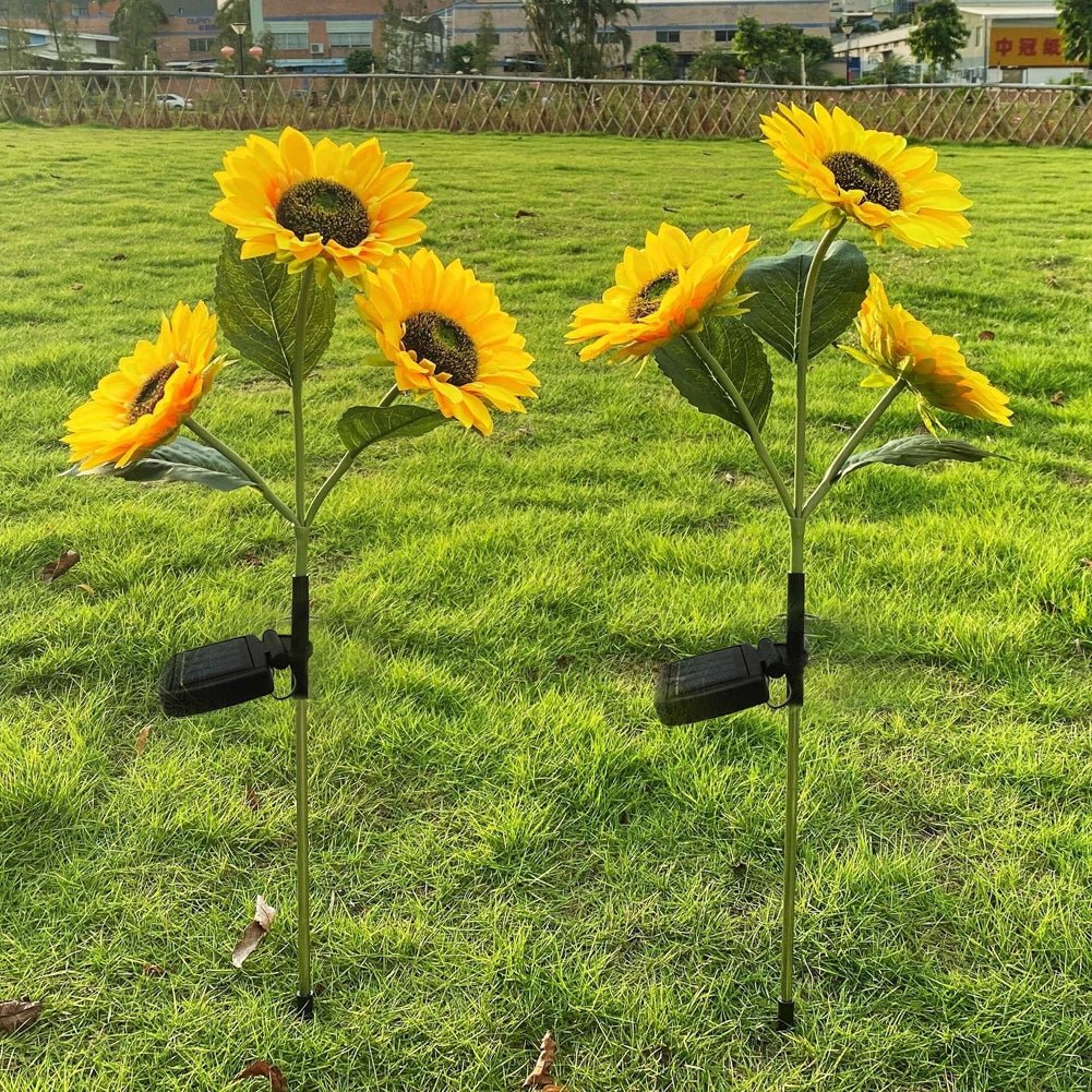 SunBloom Havelampe – Solcelledrevet Design