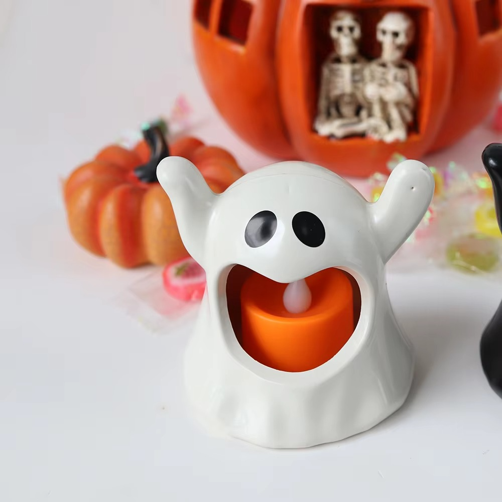 Ghostara – Halloween LED-Lampe med Spøgelsesdesign