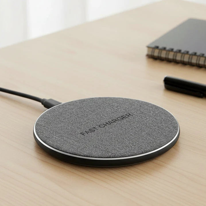ChargeBase Opladningsstation – Trådløst Design til Flere Enheder