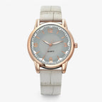 Lunessa - Elegant Quartz Dameur med Analog Urskive