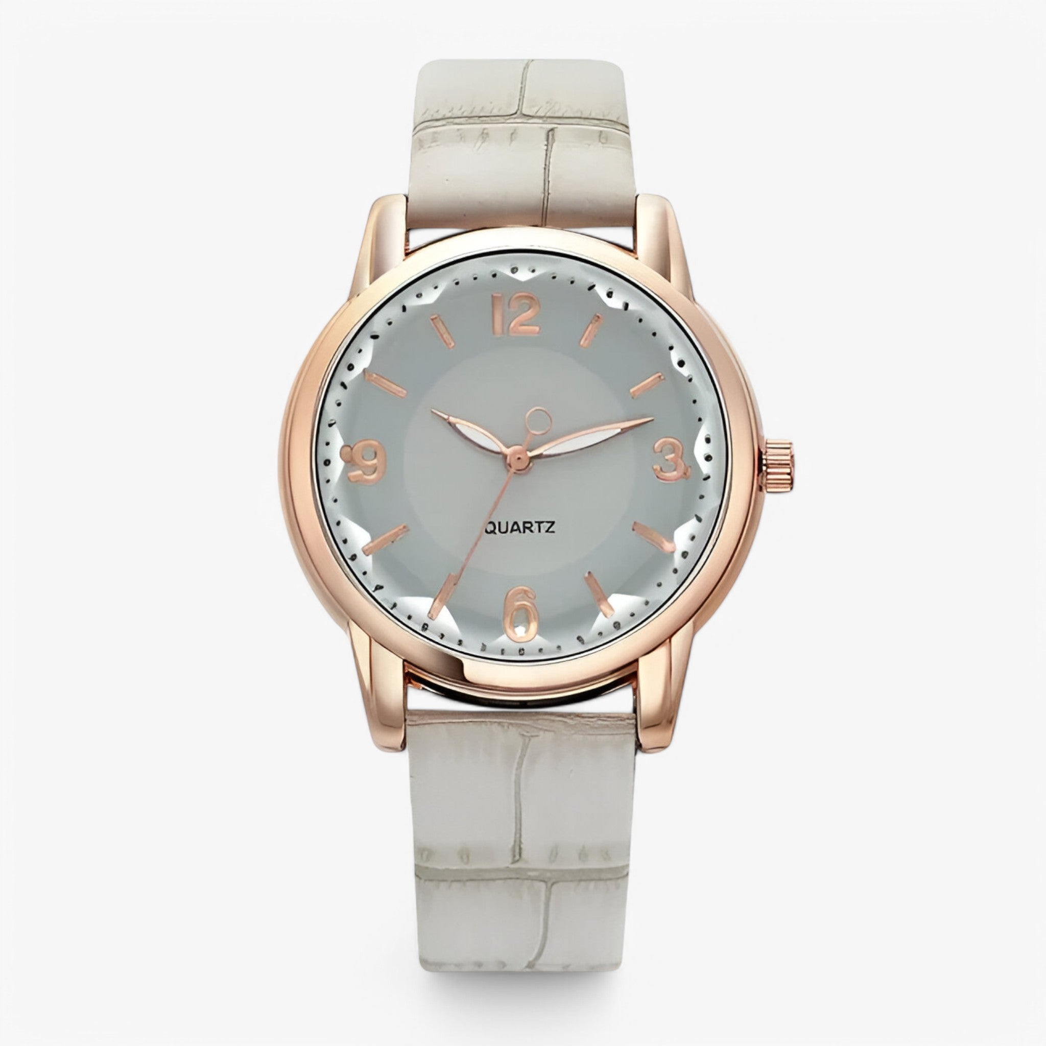 Lunessa - Elegant Quartz Dameur med Analog Urskive