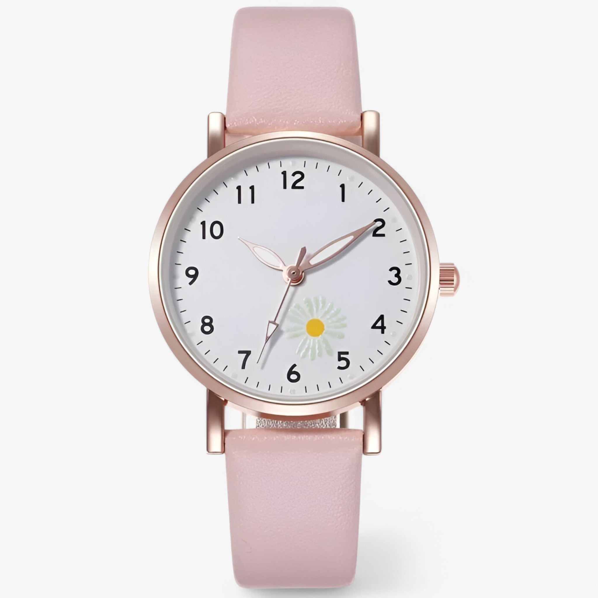 Velmira - Klassisk Dameur med Analog Quartz Urværk Rose