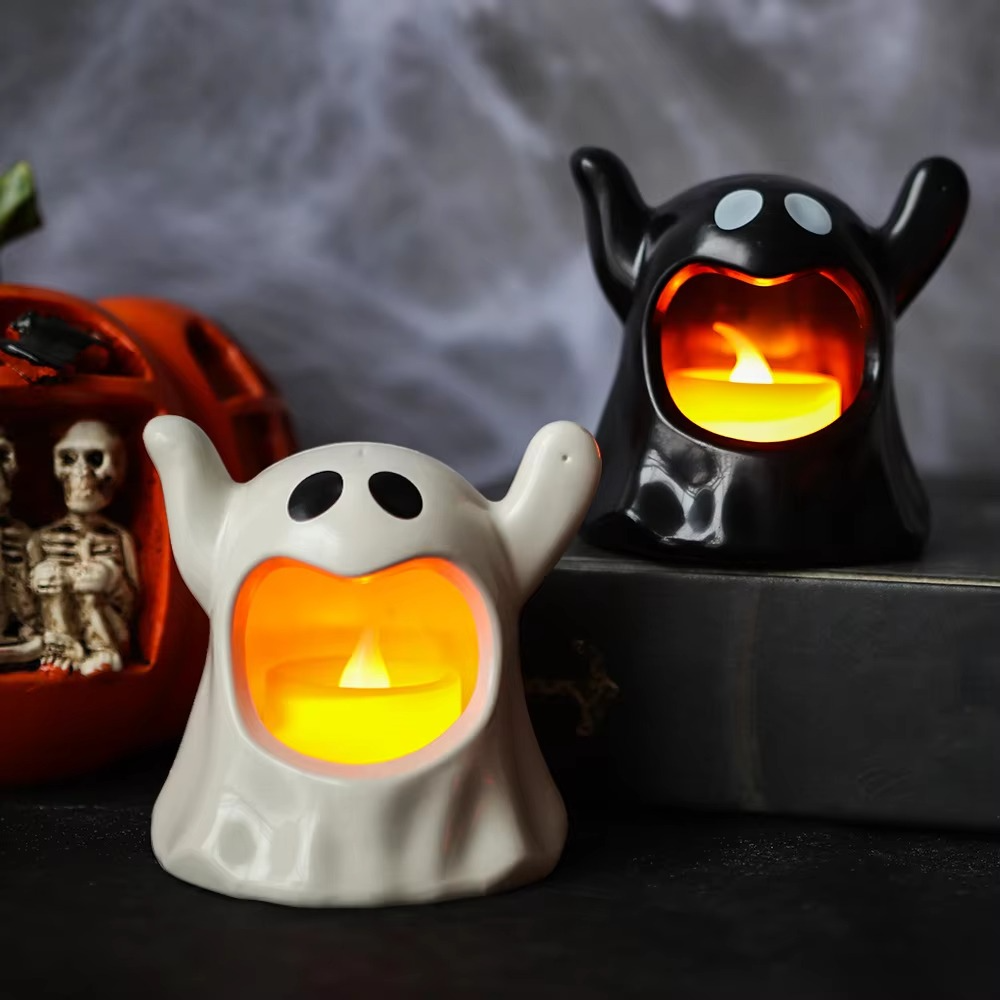 Ghostara – Halloween LED-Lampe med Spøgelsesdesign