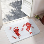 CrimsonStep – Halloween Badmåtte med Blodstænk Design