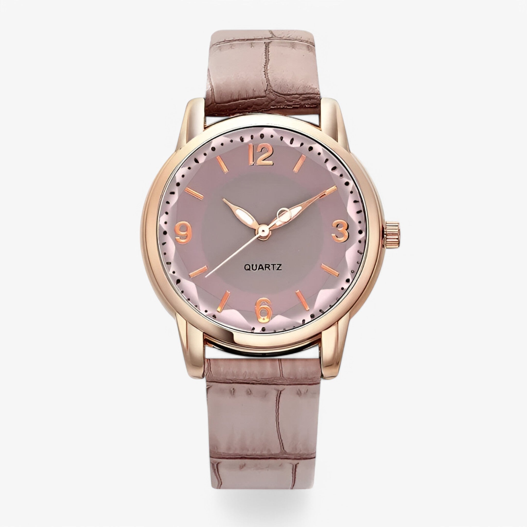 Lunessa - Elegant Quartz Dameur med Analog Urskive