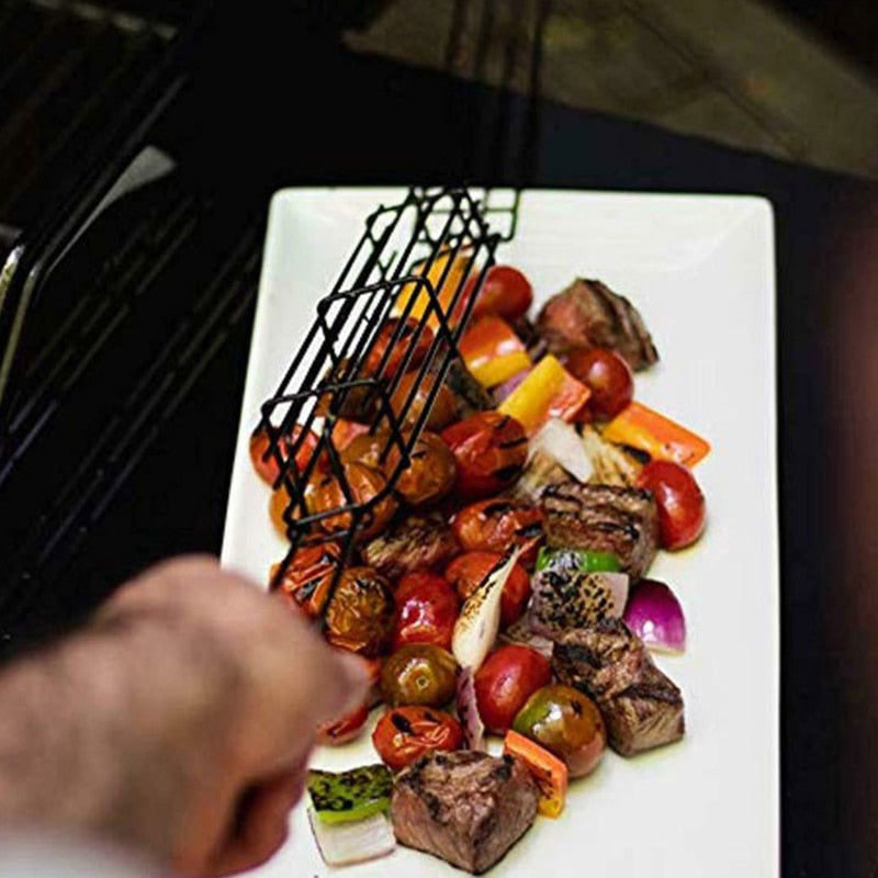 GrillPro Spyd- og Grillkurvesæt – Praktisk Tilbehør til Grillen