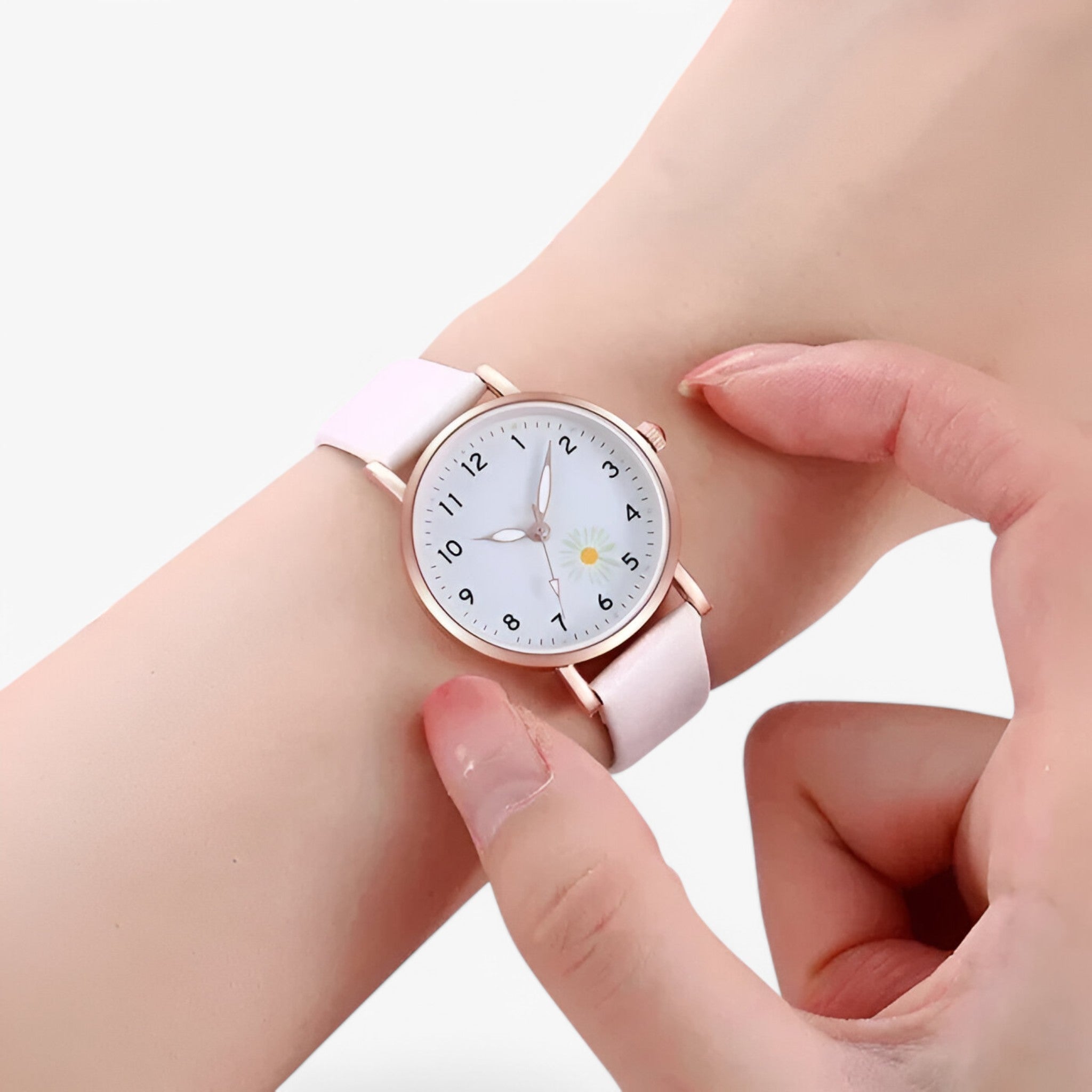 Velmira - Klassisk Dameur med Analog Quartz Urværk Blå