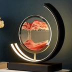 SandGlow Bordlampe – Lys og Bevægelse i Harmoni