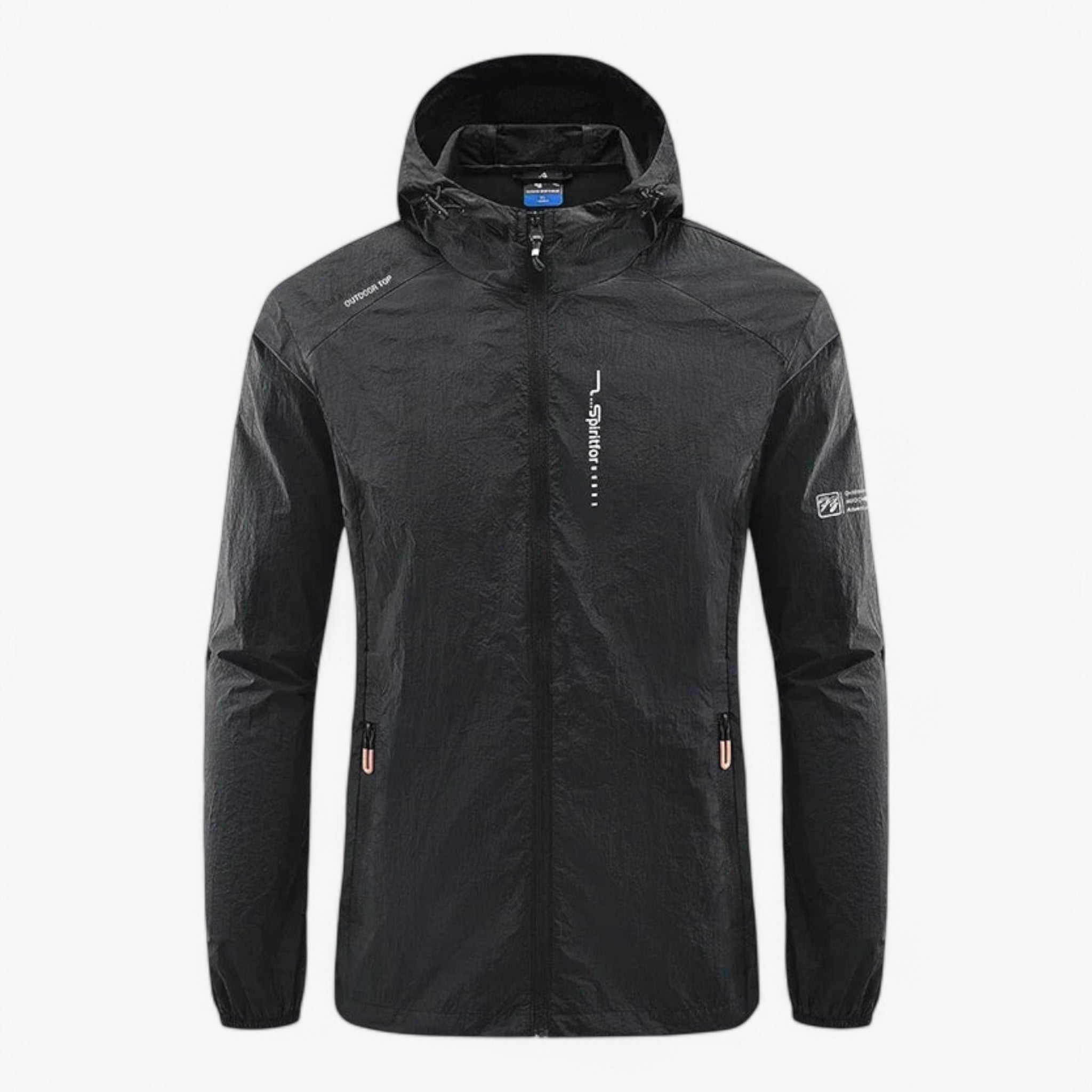 NordTrail - Komfortabel Outdoorjakke til Herre Sort
