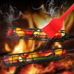GrillPro Spyd- og Grillkurvesæt – Praktisk Tilbehør til Grillen