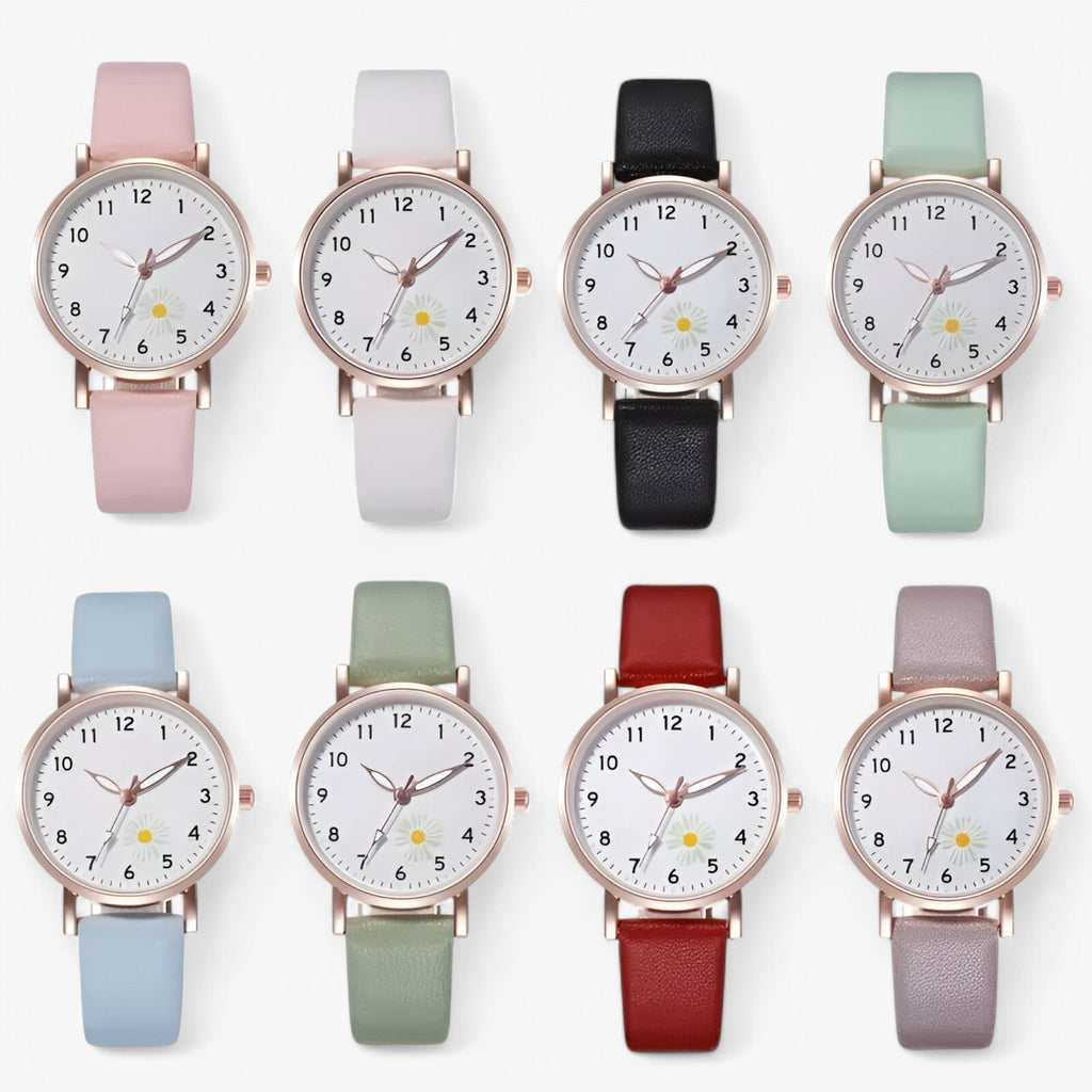 Velmira - Klassisk Dameur med Analog Quartz Urværk