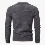 Velmoro - Slim Fit Herre Striktrøje