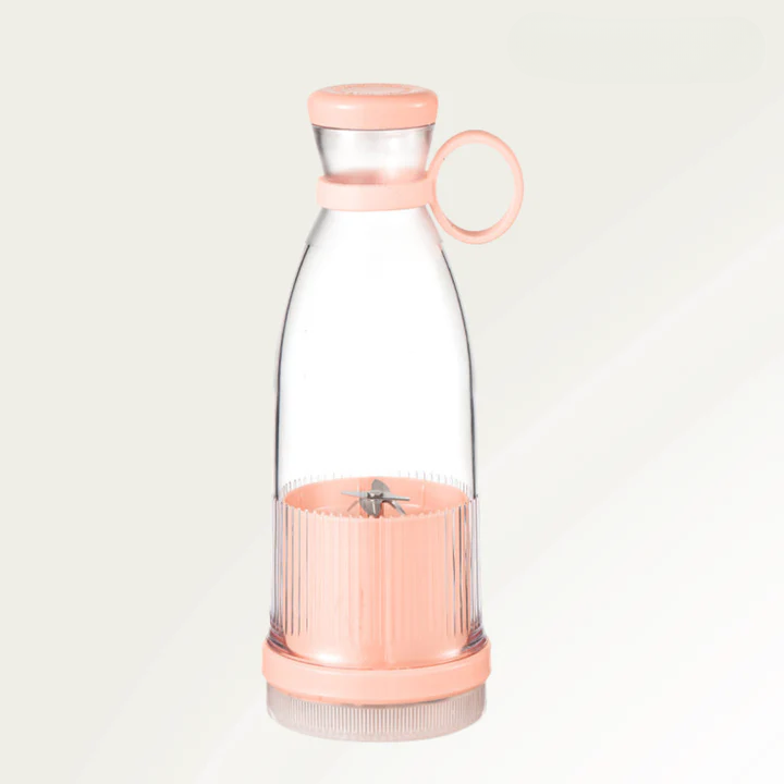 BlendGo - Bærbar Smoothie Blender Lyserød