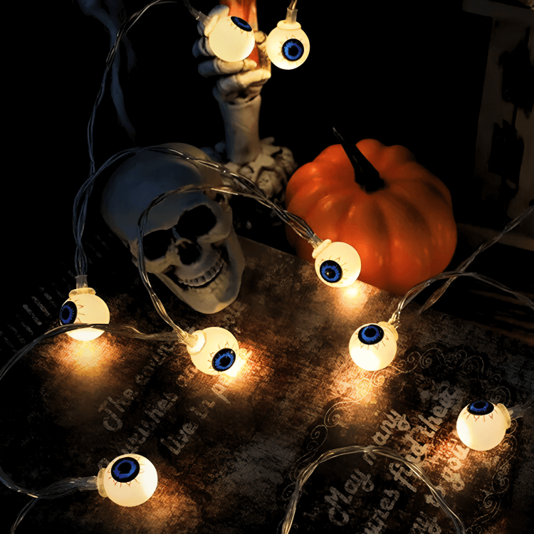 SpookyGlow – Halloween Lyskæde med 10 LED-Lys