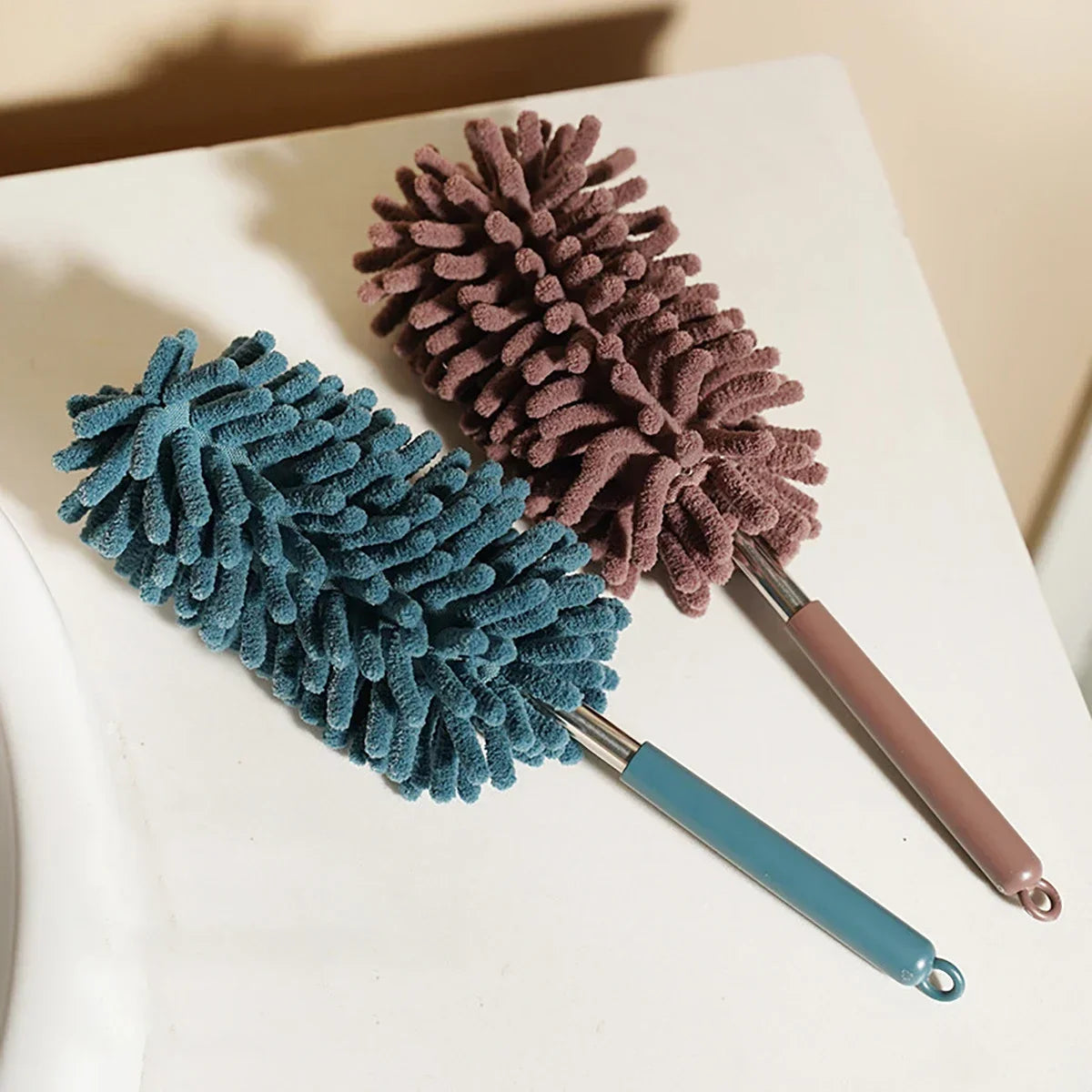 FlexDust Støvkost – Teleskopisk Mikrofiberdesign