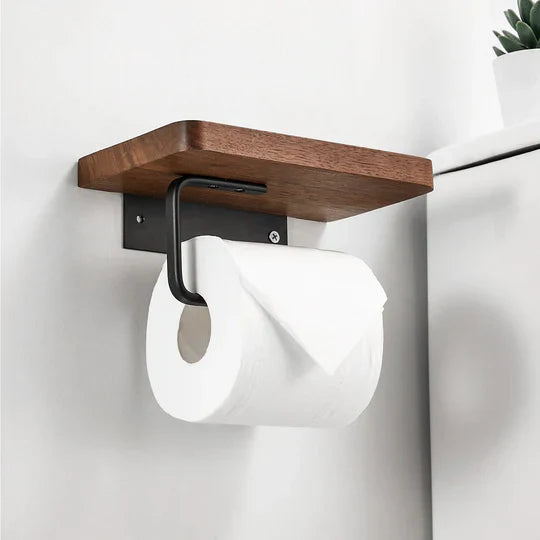 NordicRoll Toiletrulleholder – Naturlig Orden på Badeværelset