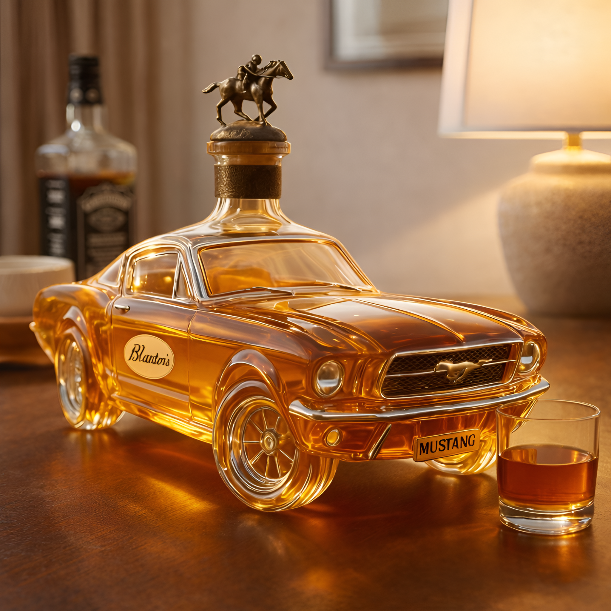 Equora Karaffel – Moderne Design med Mustang-Motiv