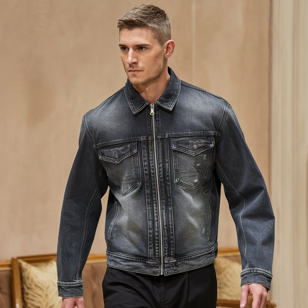 Weston – Klassisk Herre Denimjakke