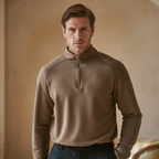 Weston – Herre Half-Zip Striktrøje