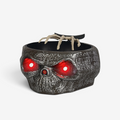 Skelora – Halloween Slikskål med Bevægelig Skelet Hånd Grå
