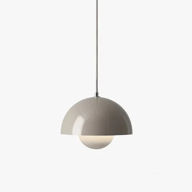 GreenGlow Pendellampe – Lampe med Planteholder Grå
