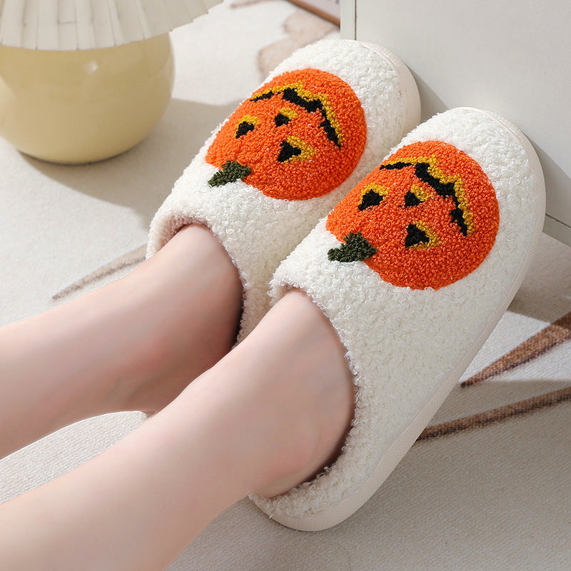PumpkinStep – Halloween Sutsko med Græskarmotiv