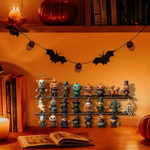 Spooktober – Halloween Nedtællingsboks med 31 Mini Figurer