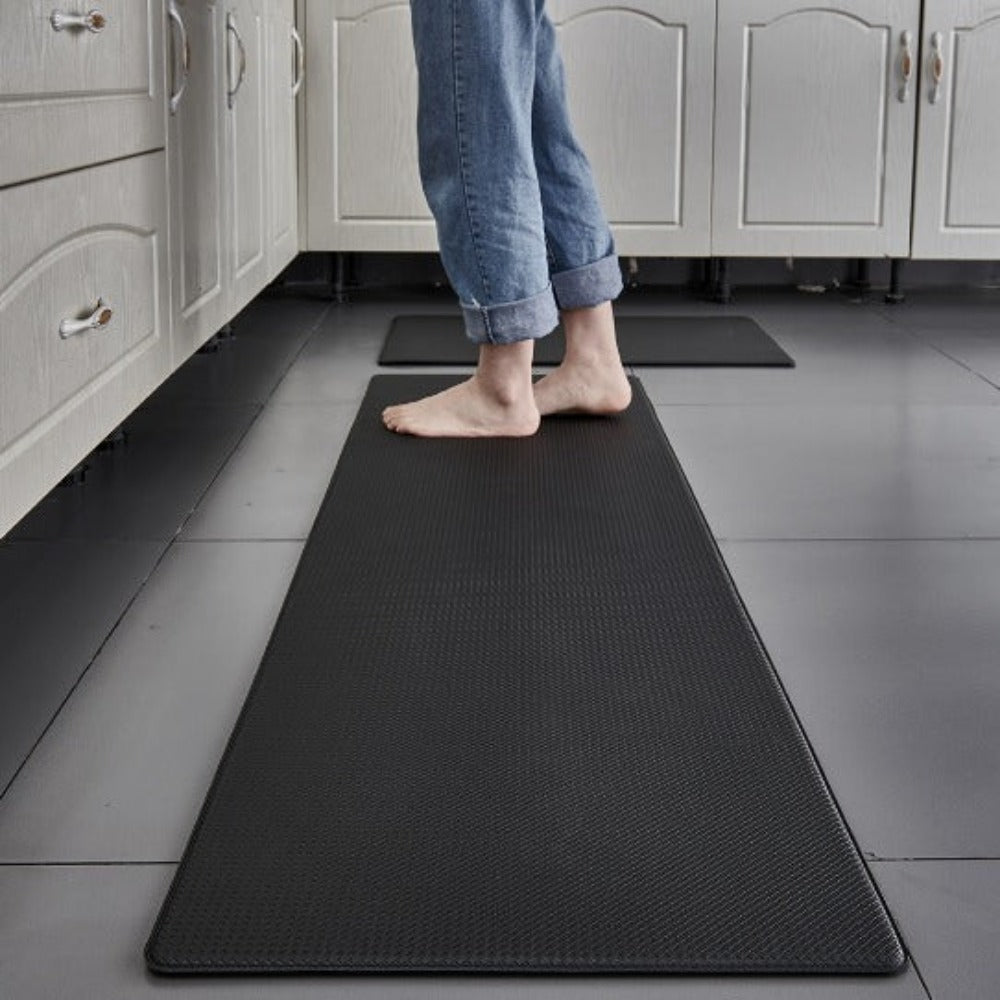 Køkkenmåtte - Skridsikker Bund med Ergonomisk Skumkerne