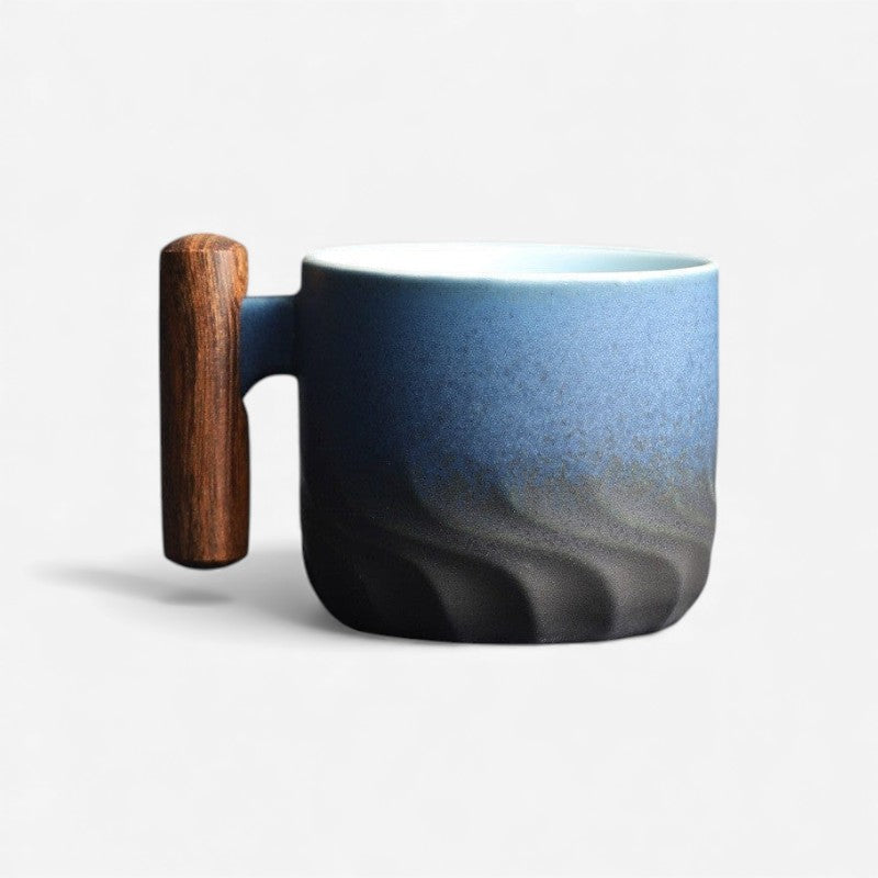 ArtiMug Kaffekop – Kreativt Design til Hverdagens Pauser Blå