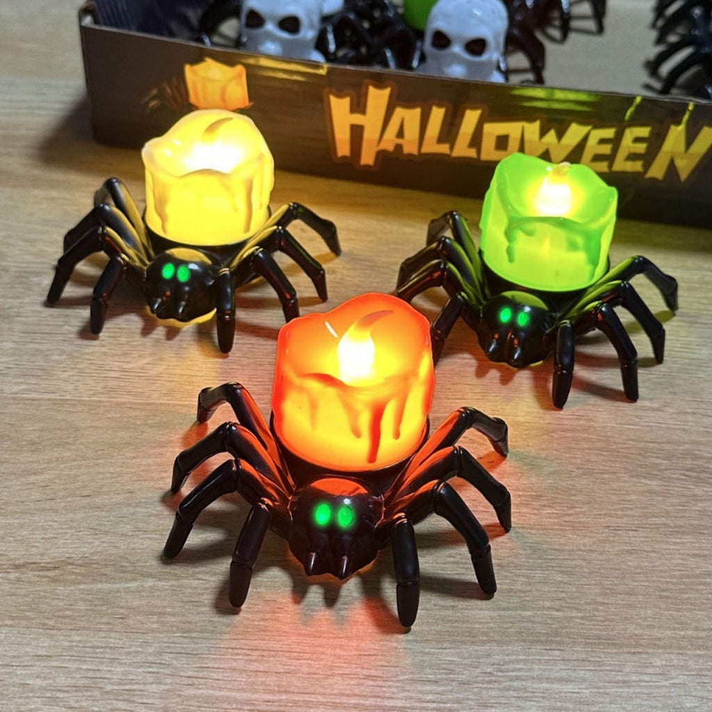 Arachnia – Halloween Edderkop Lysholder