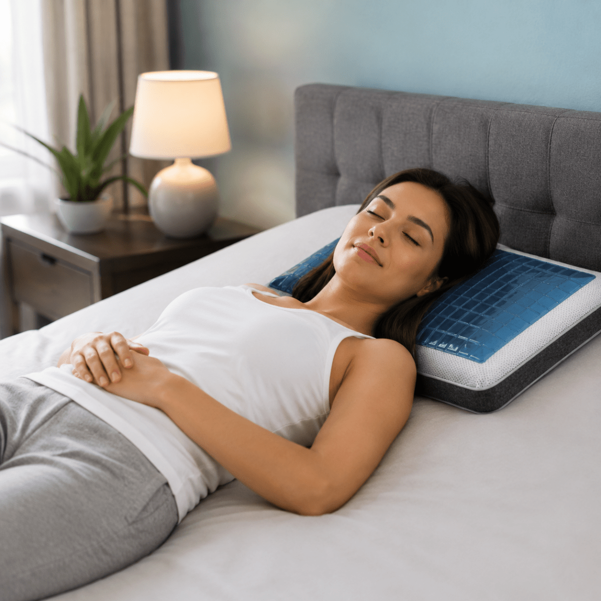 GelComfort Pude – Ergonomisk Design med Geloverflade