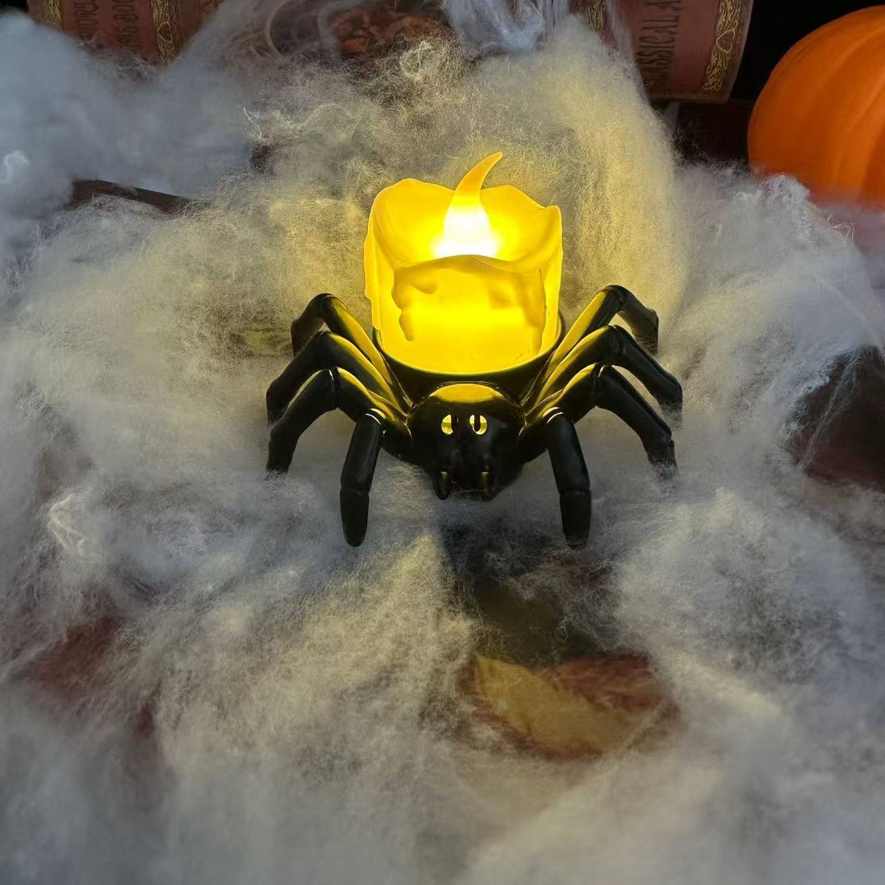 Arachnia – Halloween Edderkop Lysholder
