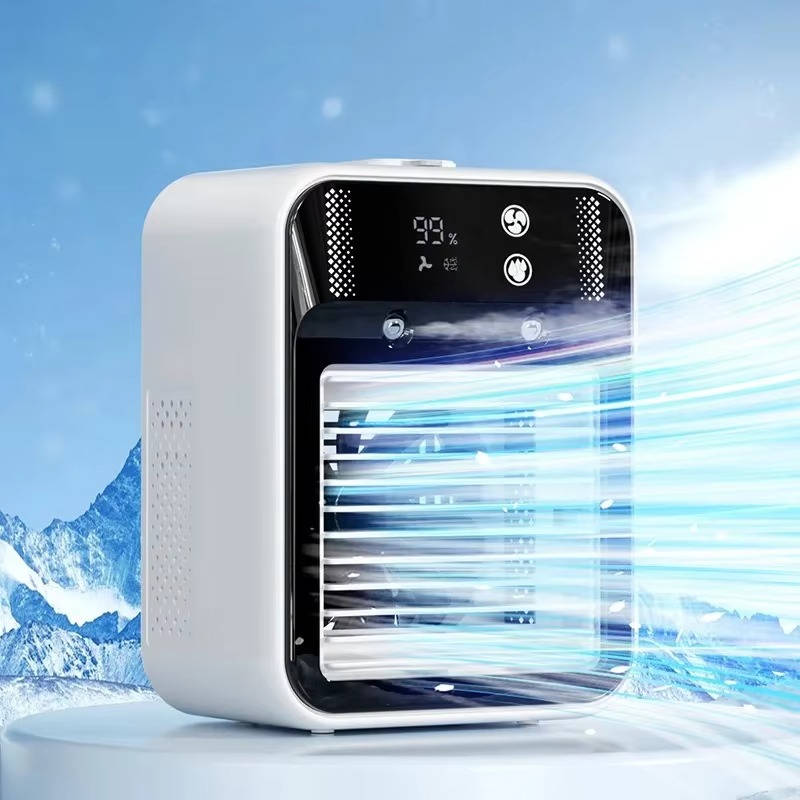 AeroBreeze Luftkøler – Digitalt Display med 3 Hastigheder