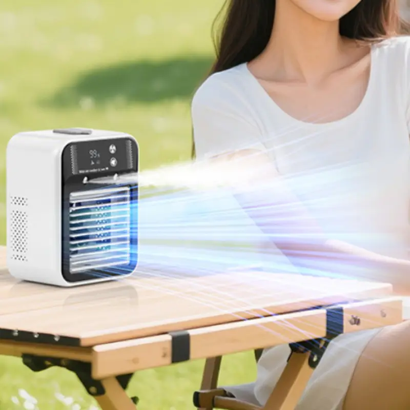 AeroBreeze Luftkøler – Digitalt Display med 3 Hastigheder